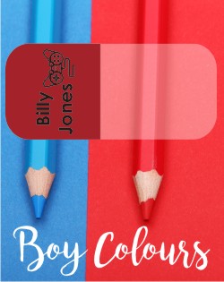 Signature Wrap Around Pencil Labels